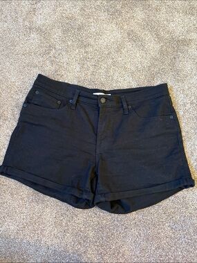 Levi's Black Women's Jean Shorts